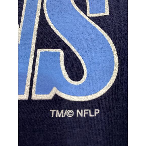 Vintage Tennessee Titans T Shirt Steve McNair Eddie George Rare 2000 XL NFL AFC - Picture 11 of 14